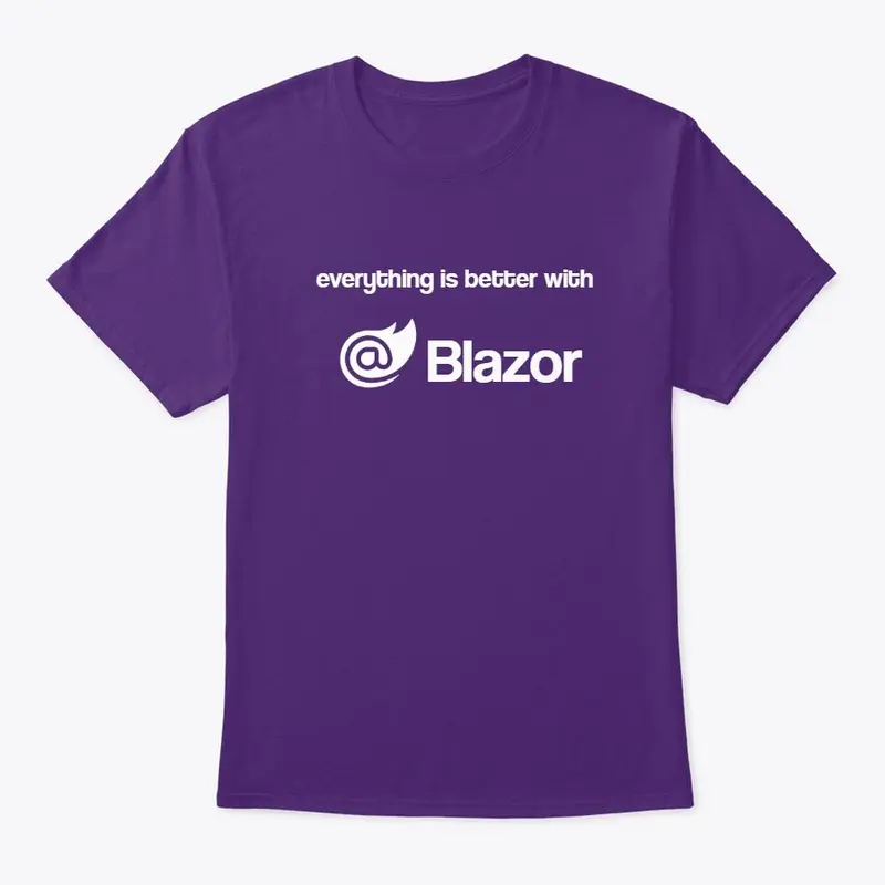 Everything is better with Blazor - Dark